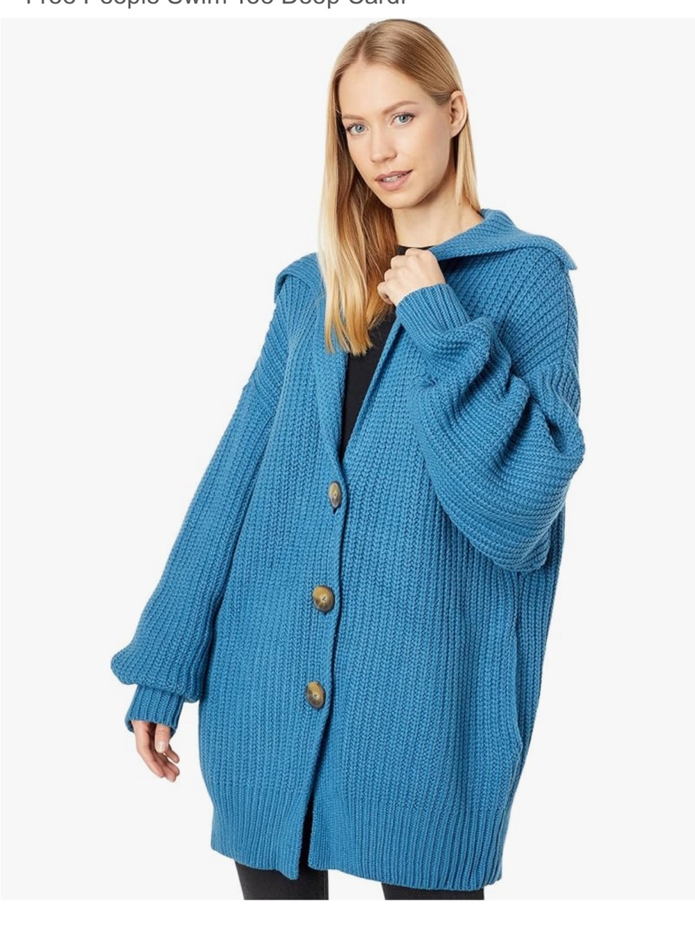 Free People Swim Too Deep Cardigan XS